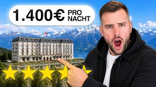 Eine Nacht im teuersten Hotel der Schweiz 🇨🇭