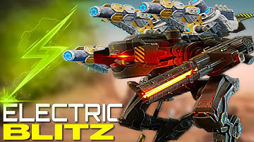 No One Uses The Blitz... Super CHARGED Spark Blitz Ripping Apart Bots In Seconds | War Robots