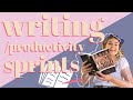 Writing/Productivity Sprints Live Stream