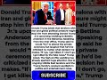Trump SKIP Don Jr.’s Wedding Over Iran Crisis!