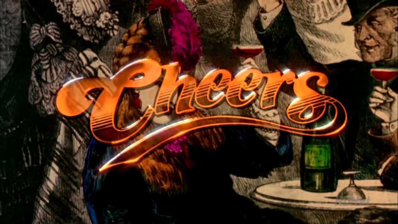 Cheers Logo And Opening Titles Fonts In Use