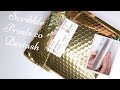 Unboxing Scribble Print Co Destash Mailer: Over $375 worth of Planner supplies for $50