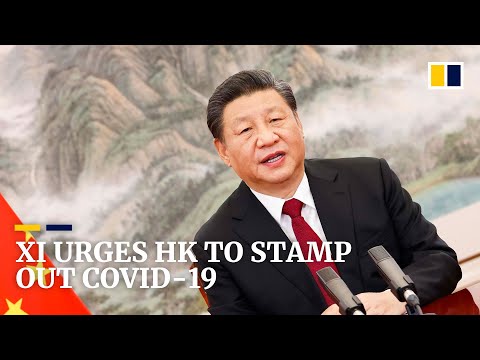 Hospitals overflow with Covid-19 patients as Xi sends message to Hong Kong's leaders