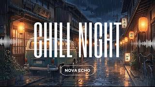 3AM Rainy Kyoto Nights ☔ Vintage Van Lofi Beats |  For Study, Sleep & Relaxation