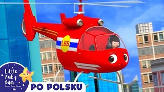Koła autobusu - Śmigło helikoptera | Piosenki dla dzieci po polsku - 30 minut! | Little Baby Bum
