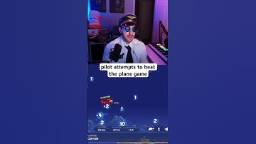 pilot attempts to beat the plane game #aviamasters #planegame #kickstreaming