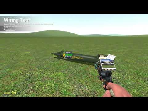(wiremod) How to arm and det any explosive at a push of a button