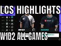 LCS Highlights ALL GAMES Lock In Group Stage W1D2 Spring 2021