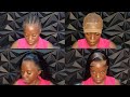 How to install a lace front wig  bald cap method of installing a lace wig