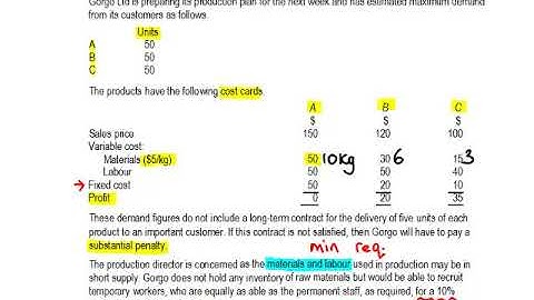 5 Limiting factor analysis lecture