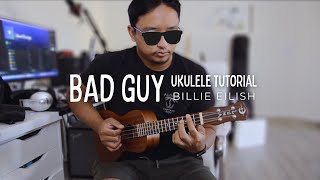 Bad Guy by Billie Eilish - Ukulele Tutorial chords