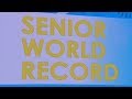 3 WORLD RECORDS IN A ROW!