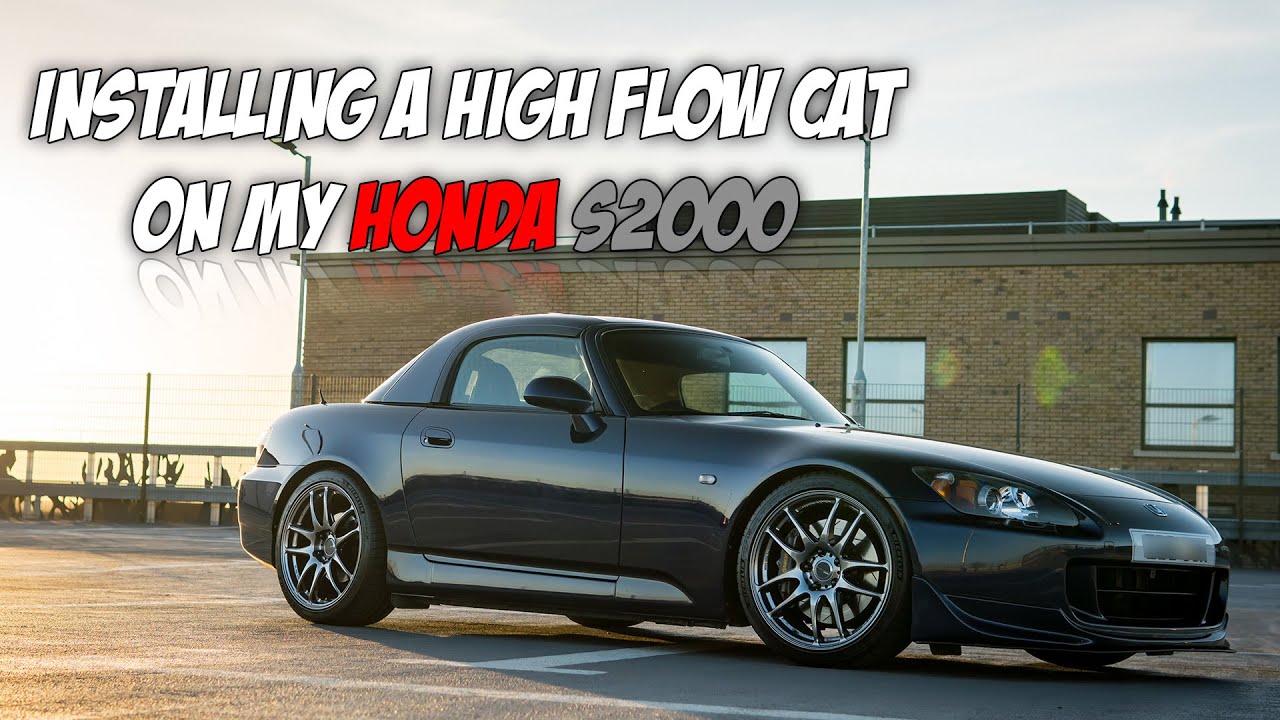Honda S2000 Tegiwa High Flow Cat Install Sound Level Comparison Db Meter Youtube