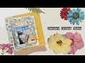 January Layout share. #scrapbookprocessvideo #scrapbook #scrapbookingideas #scrapbooking