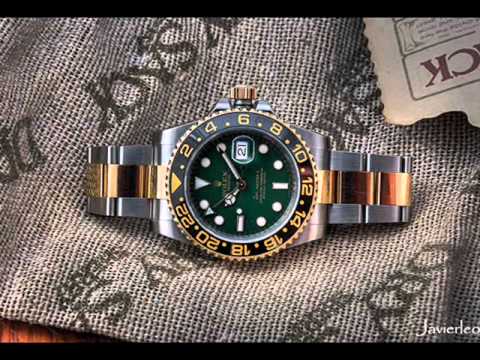 rolex gmt two tone green dial