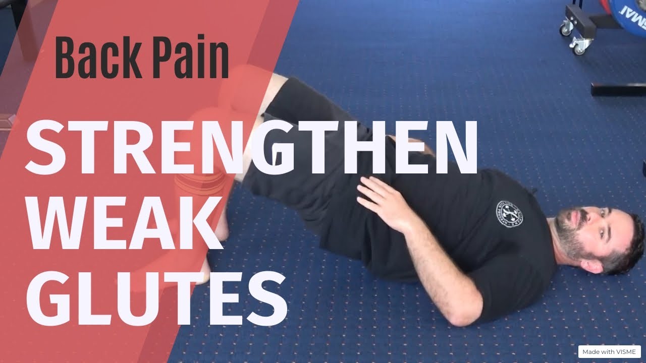 Weak glute muscle help and treatment - Low Back Pain Program