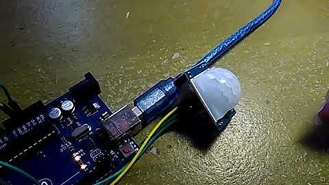 Project II - 31. Arduino Interface with Pir Sensor