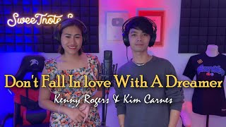 DON'T FALL INLOVE WITH A DREAMER - Kenny Rogers \& Kim Carnes - Sweetnotes Cover