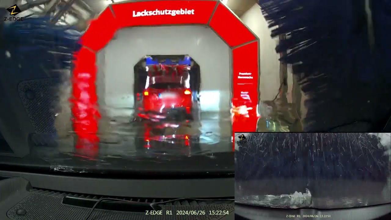 Durchfahrt Autowaschstraße Allguth