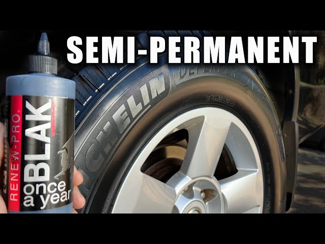 Permanent Tire Dressing? Review of DURA DRESSING Tire