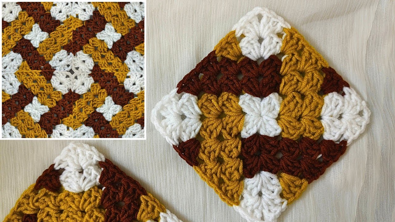 Beginner's Guide : New Crochet Mosaic Pattern 👉Amazing Throw / Blanket @sara1111