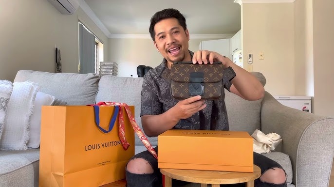 LOUIS VUITTON LV S LOCK SLING BAG UNBOXING REVIEW 