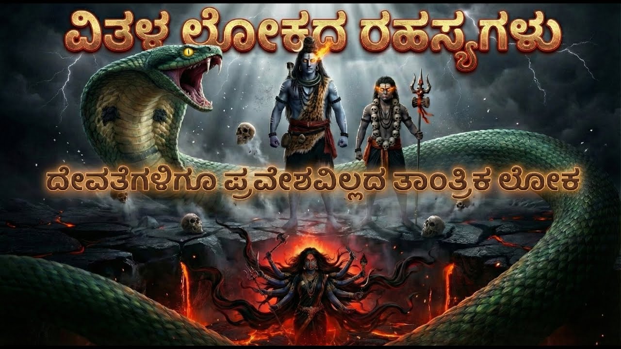ವಿತಳ ಲೋಕ Explained | Lord Shiva Vitāla Loka Secrets | Shiva Purana Kannada