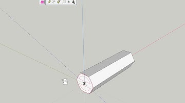 Aligning a cylinder to a guideline in SketchUp