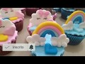 Como fazer decoração para Cupcake Fácil- Tema Chuva de Amor