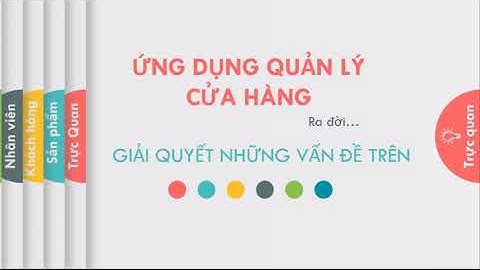 Giới thiệu Ứng dụng quản lý cửa hàng quần áo - Nhóm 14 - UNBELIEVABLE