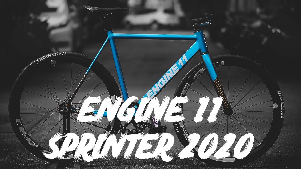 Build up dream bike , ENGINE11 SPRINTER SKY BLUE , FixedGear Taiwan