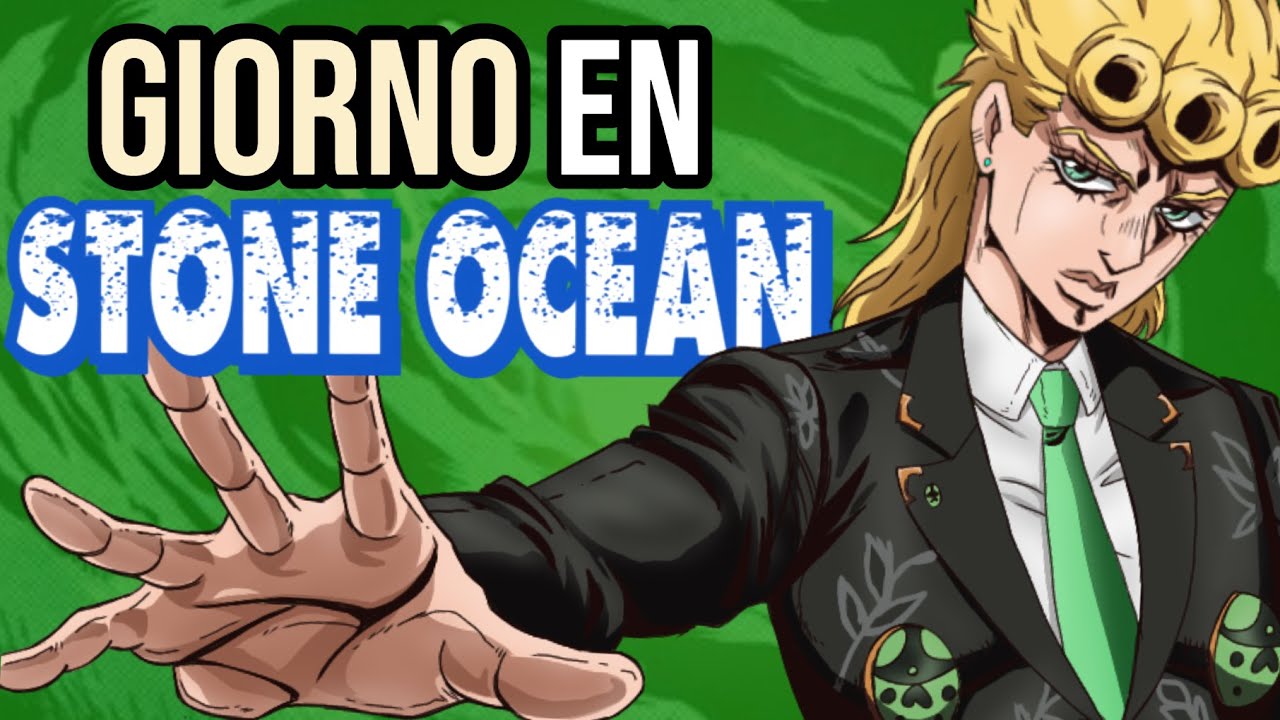 ¿Porque Giorno no salió en Stone Ocean? Explicación/Teoría YouTube
