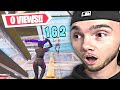 REACTING To Fortnite Montages With 0 Views...
