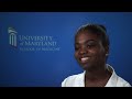 Donique parris  medical student profile  university of maryland school of medicine