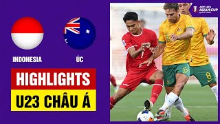 Highlights: U23 Indonesia - U23 Australia | Tạo địa chấn trước người Úc, rộng cửa đi tiếp