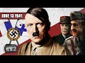 Finland and France Join Hitler - WW2 - 094 - June 13 1941