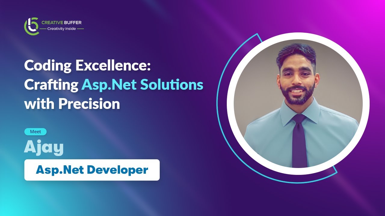 Meet Ajay Shukla - Our New Backend Developer at Creative Buffer - YouTube