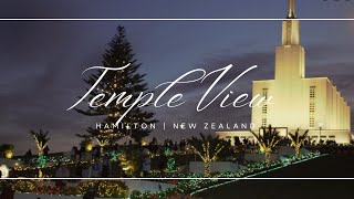 Hamilton Temple View Christmas Lights 2025 | Beautiful Night View in New Zealand