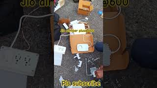 jio air fiber installation review free #bhagwatkatha#aniruddhacharyaji#internet #jio #fiber #travel
