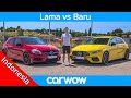 AMG A45 S baru vs AMG A45 lama review + 0-96, rolling race, dan tes drift!