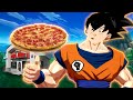 DBFZ Shorts: Goku Delivers A Pepperoni Pizza