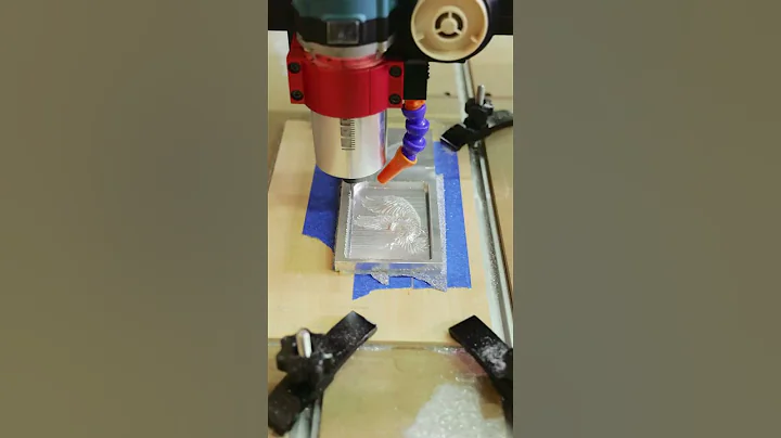 Some friends asked if the TTC6050 can engrave aluminum materials? The answer is, of course, yes!  😎😎