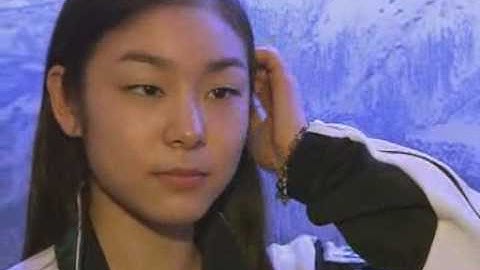Olympic Figure Skating Champion Queen YUNA KIM - 2010 Olympics NBC Interview.avi