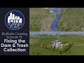 A City Planner Plays Cities Skylines:  Fixing the Dam & Trash Collection - Bluffside Crossing Ep. 51