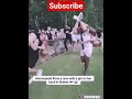 ishowspeed Runs a race with a girl on his back in Finland