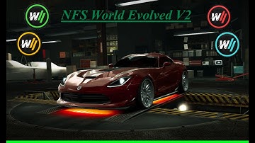 NFS World Evolved V2 daily challenge series (A class, time atack, Viper SRT) Keys to the rosewood