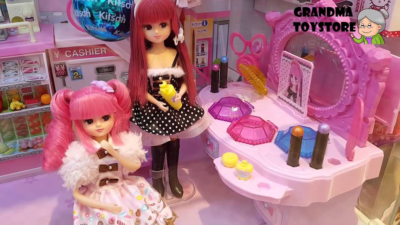 Unboxing TOYS Review/Demos Mattel Barbie & Ken shopping mall and