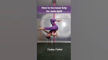 Pole Trick - Jade Split Tip #polefitness #poletricks #pole #poledance