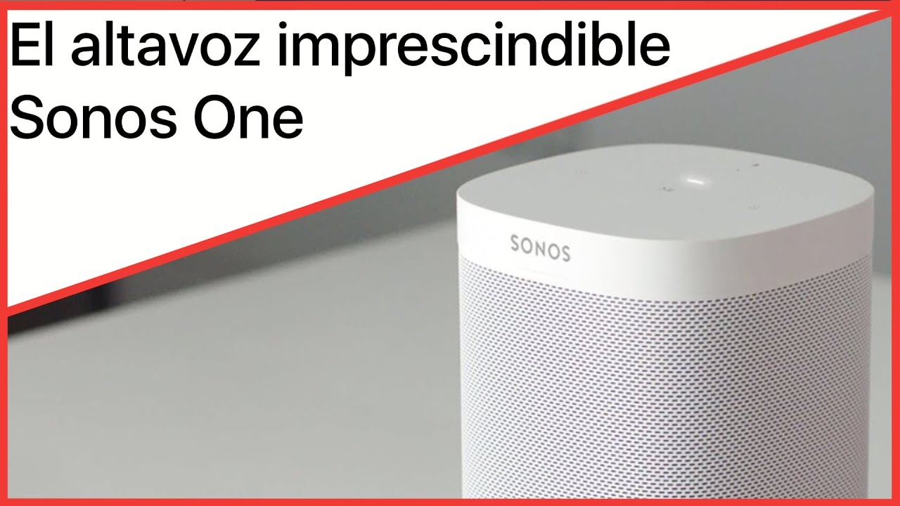 Altavoz SONOS One Negro Inteligente