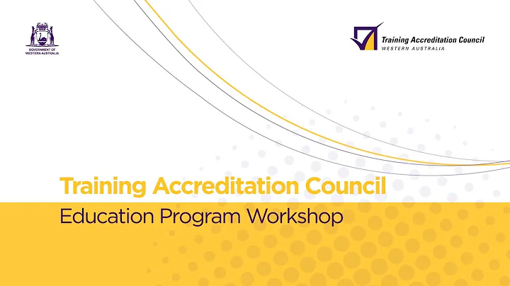 The Course Accreditation Process